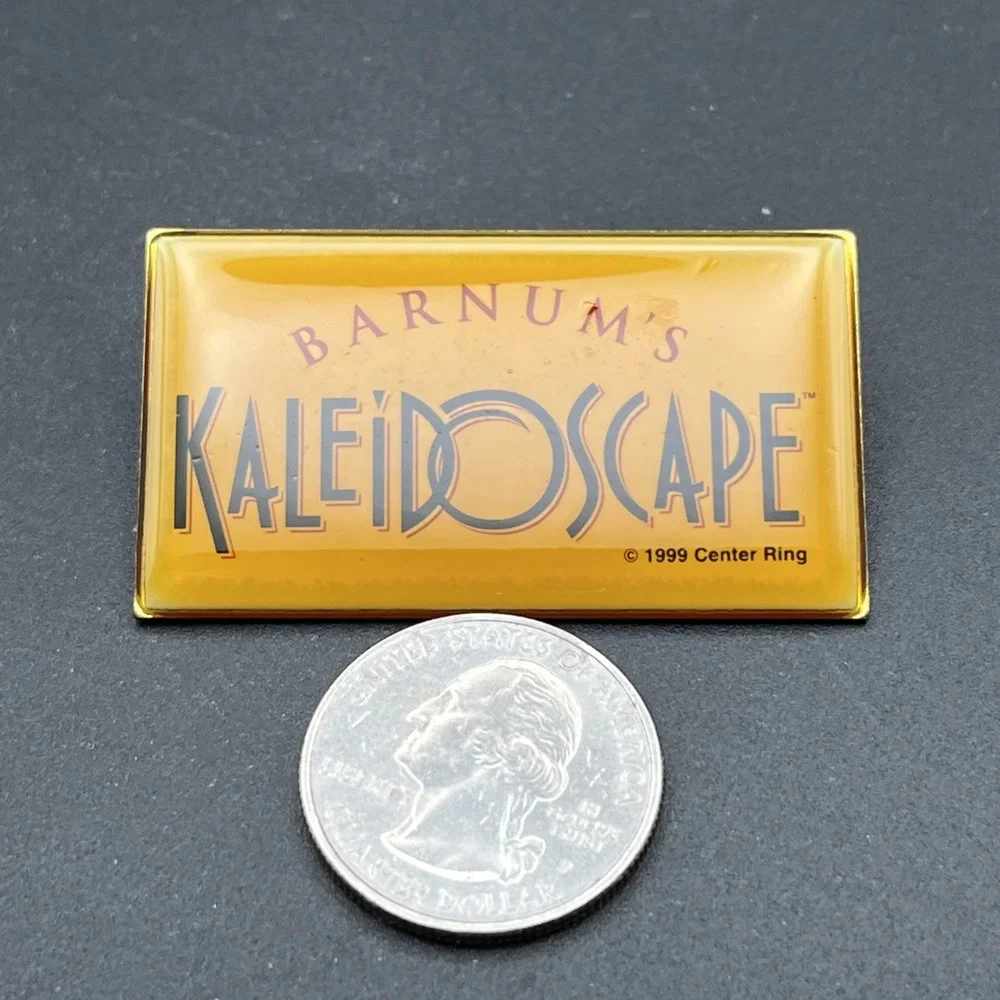 Barnum's Kaleidoscape Circus Lapel Hat‎ Pin